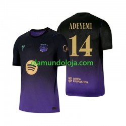 Camisola FC Barcelona Karim Adeyemi 14 Homem Equipamento Segundo 2026-2027 Manga Curta